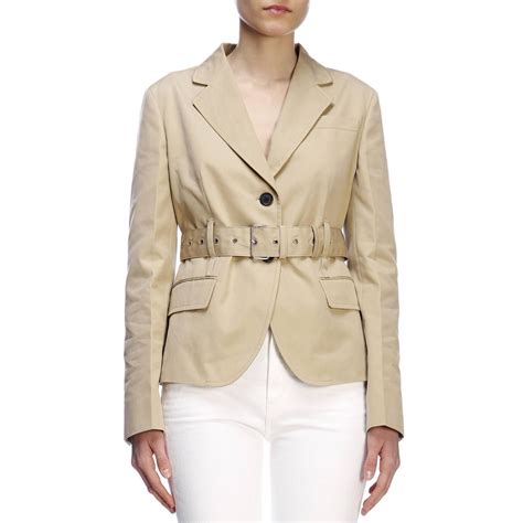 prada jacke beige damen|Prada jackets for women.